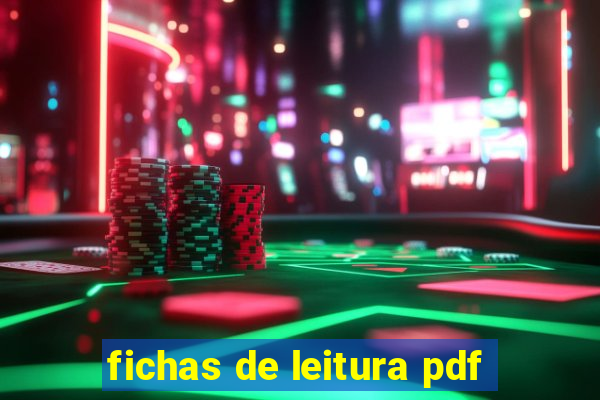 fichas de leitura pdf